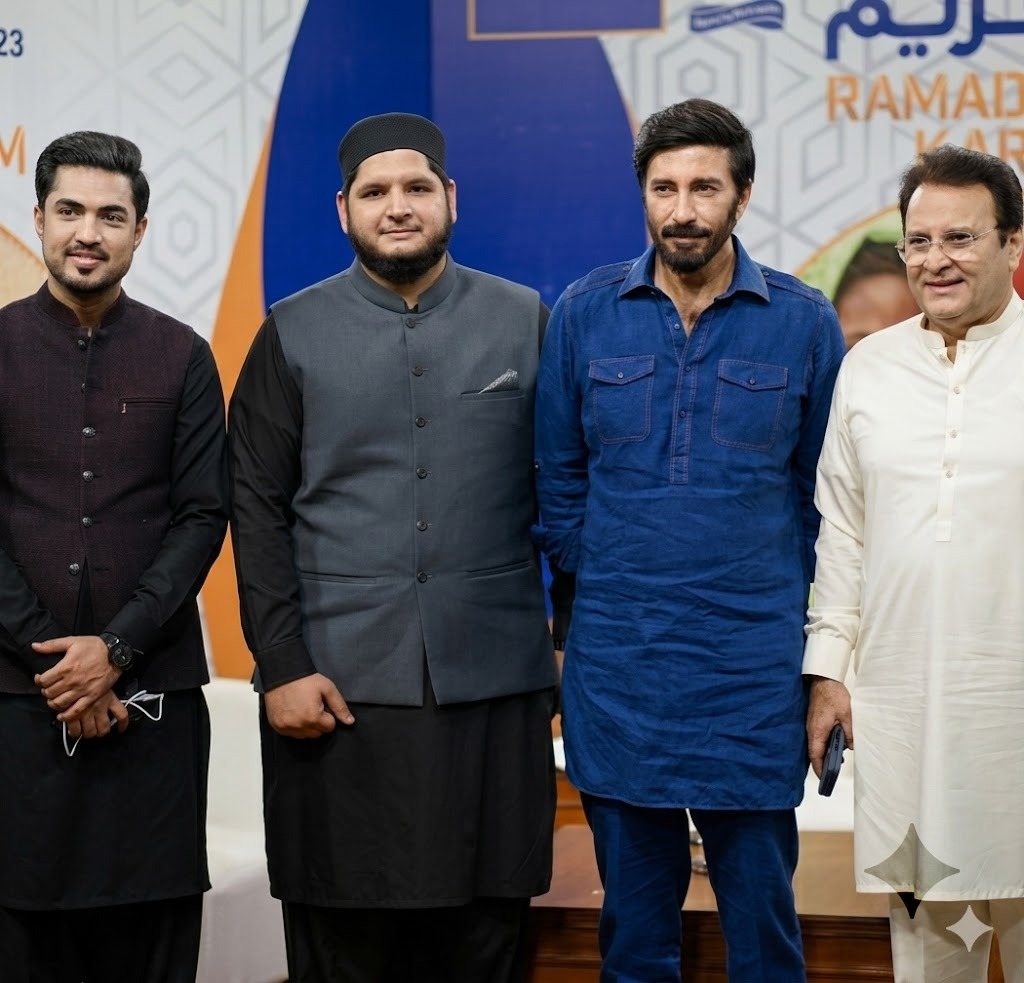 Sir Saad Khan during a media interview session